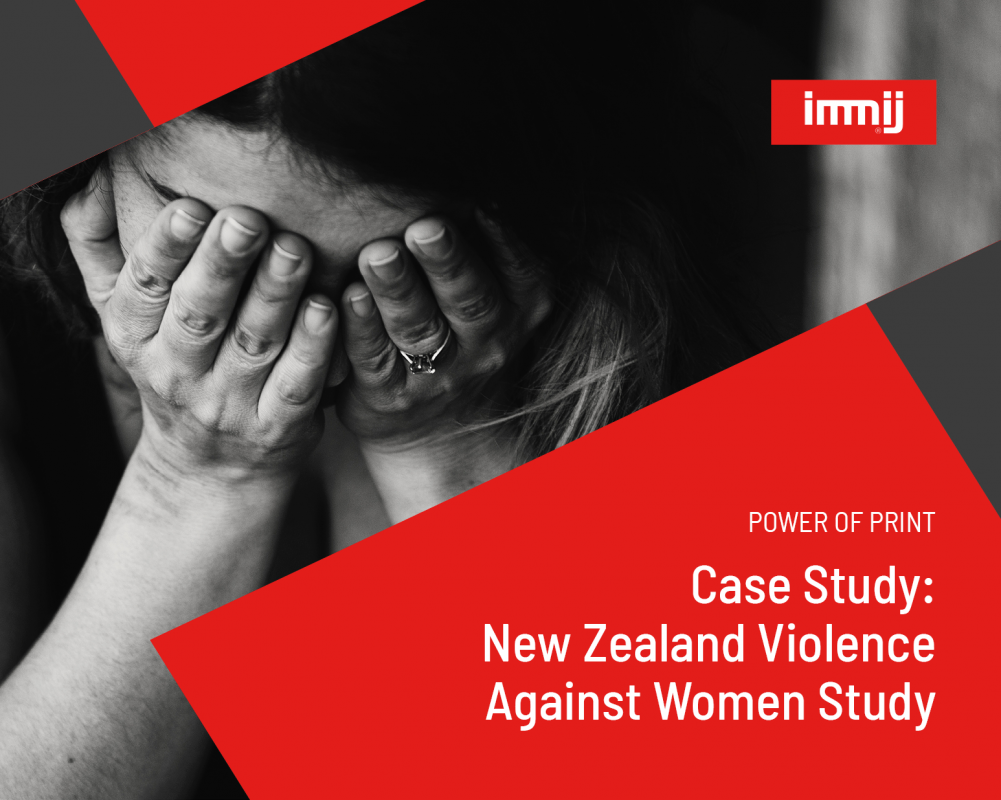 Power of Print Case Study: New Zealand Violence Against Women Study