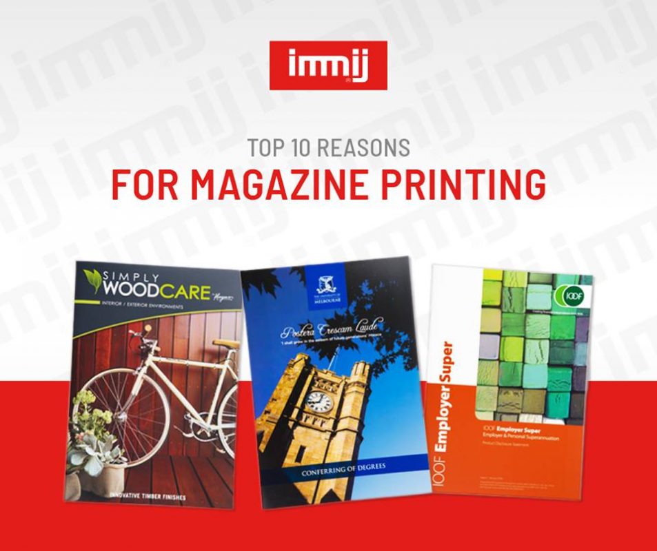 Top 10 Reasons for Magazine Printing