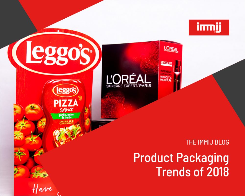 Product Packaging Trends of 2018